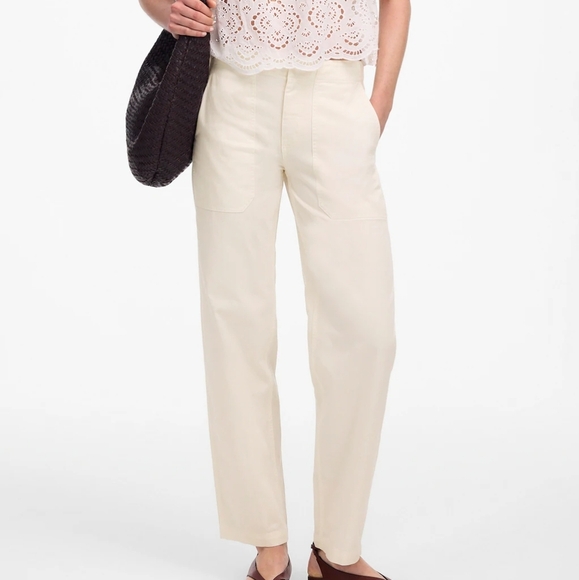 Madewell Tapered-Leg Utility Pants - Picture 1 of 7